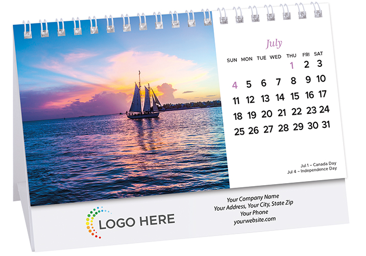 Scenic Seasons Tent Calendar SS2027